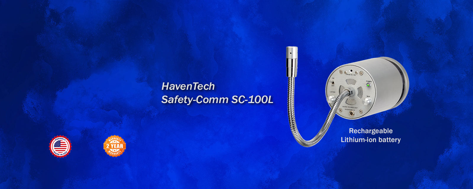 The HavenTech Intercoms SC-100 window intercom system is our most popular intercom