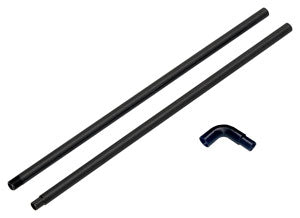 Metal Conduit, 2 pieces and 90° Elbow for SC-100AC & SC-350