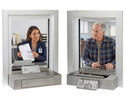 Window Intercom Toronto SC-300 Amplified Window Intercom | Made in USA | Window Hole Not Required