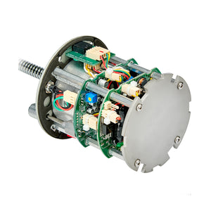 image of haventech window intercom  SC100 internal components. and bullet resistantplate mounted