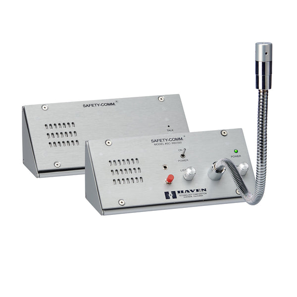 SC-300 Amplified Window Intercom | Made in USA | Window Hole Not Required