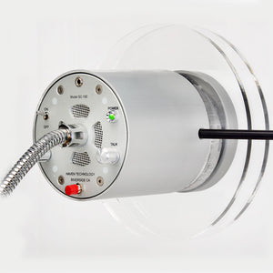 Image showing clear mounting adapters for SC-100 window intercom by HavenTech intercoms