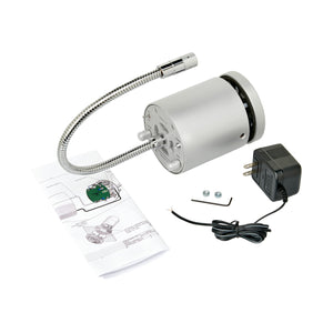 haventech sc-100 window intercom, rugged aluminum buildwhats in the box, instruction sheet , cabling. AC power converter.